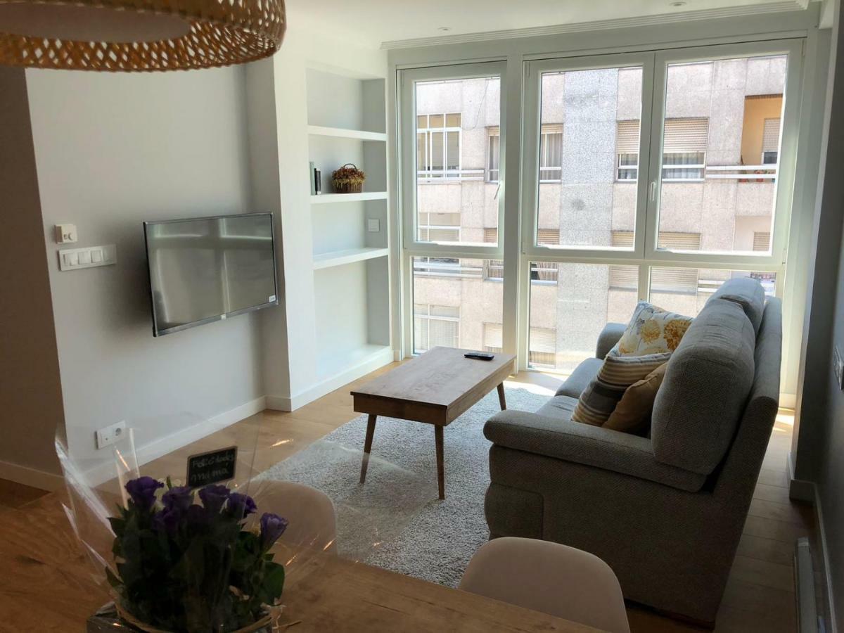 Apt Moderno Centrico Y Soleado Pontevedra Kültér fotó