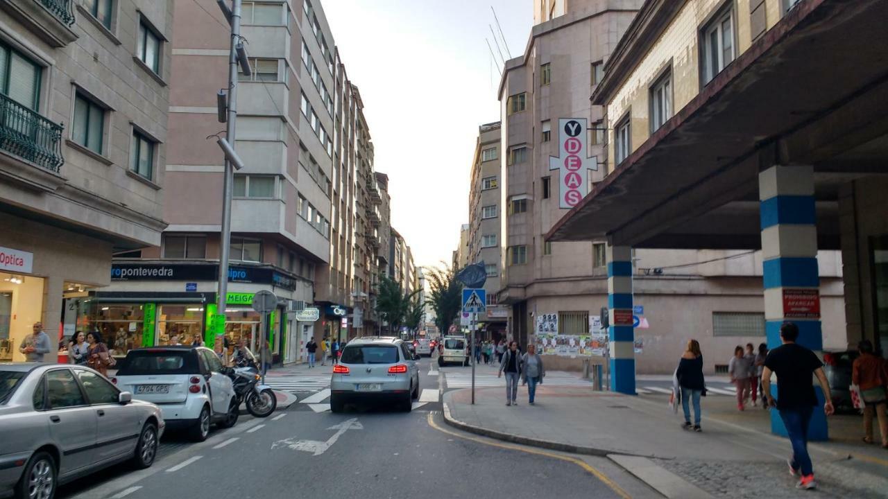 Apt Moderno Centrico Y Soleado Pontevedra Kültér fotó